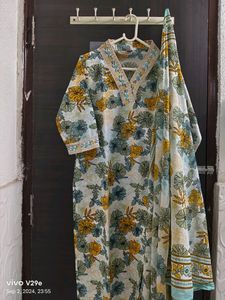 Floral Print Salwar Suit