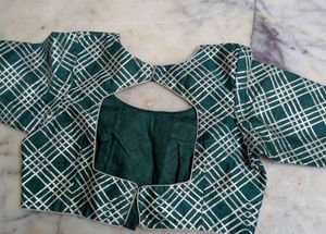 Elegant Green Blouse