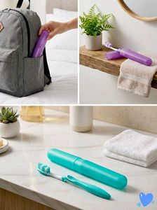 New Travel Toothbrush Cover (2pcs)
