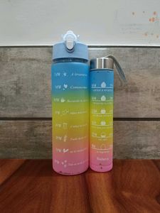 Gradient Water Bottle Set