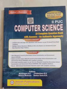 II PUC Computer Science Book