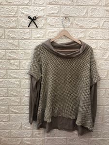Cozy Cowl Neck Knit Top🐭
