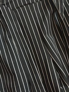 Striped Wide-Leg Pants