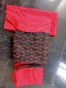Embroidery Wark Churidar Metirial