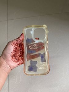 Cute Purple Teddy Bear Phone Case