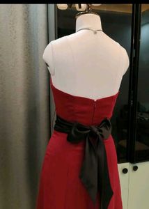 Cherry Red Tube Dress