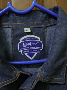 New Navy Denim Jacket