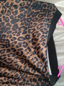 Leopard Print Maxi Skirt