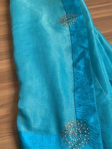 A Nice Saree With Blouse