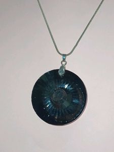 Black And Silver Crystal Necklace