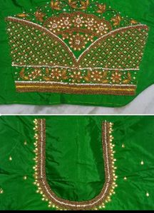 4 Combo-  New Maggam Work Blouse Pieces