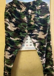 Cargo/Army Print Trouser