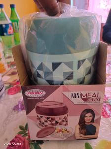 Beautiful Design Green Colour Tiffin Box 💚💚