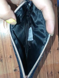 Swiss Beauty Black Cosmetic Pouch Brand New