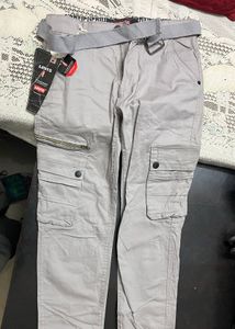 Adjustable Waist Cargo Pants