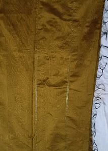 Mustard Gold saree