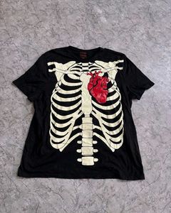 SKELETON GLOW IN PRINT T-SHIRT
