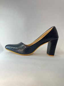 Black Block Heels Size Available