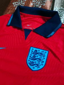 Nike England Soccer Jersey - Red