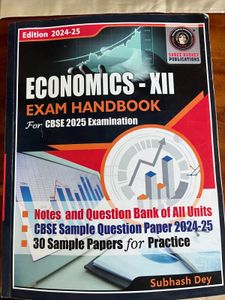 Economics XII Exam Handbook By subash Dey