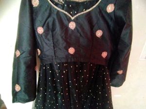Black Embellished Lehenga Choli Set