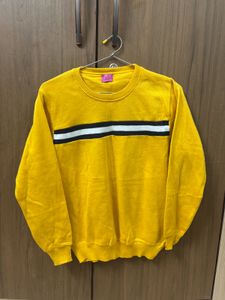 Yellow Striped Sweater