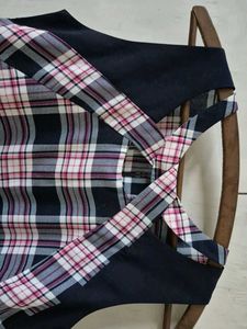 Checks Women Top.