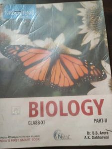 Biology Class 11th Of Modern abc