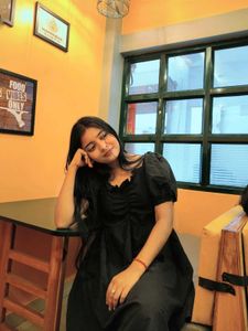 Classic Black Frock ---- Effortless Elegance