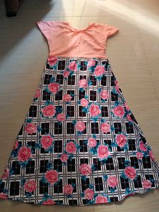 Floral Print Maxi Dress