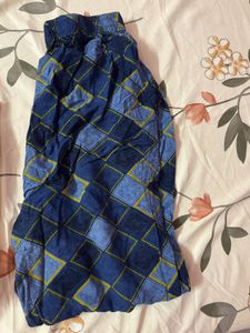 Yellow Embroidered KurtaSet