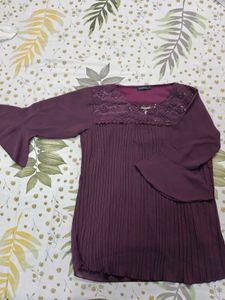 Elegant Plum Top
