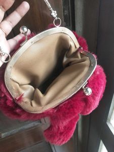 Faux Fur Clutch