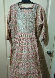 Floral A Line Kurta