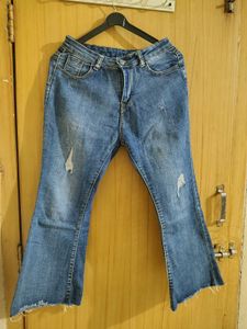 Bootcut Blue Jens