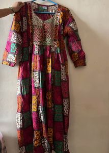 Multicolour Long Kurta