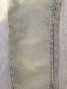 High-Waisted Denim Jeans