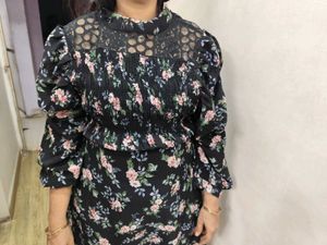 Floral Print Pretty Dress