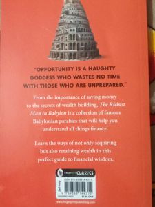The Richest Man In Babylon /by George S. Clason/155 pages/paperback/good Paper Quality