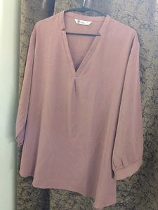 Elegant Nude color  Tunic Top
