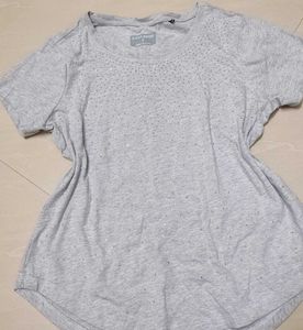 Sparkly Gray Tee
