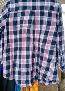 Plaid Button-Down Shirt