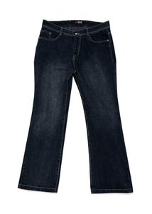 Dark Wash Denim Bootcut Jeans