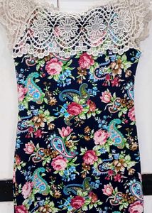 Floral Bodycon Dress