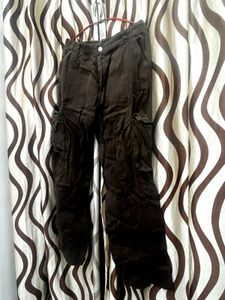 Brown Cargo Pants