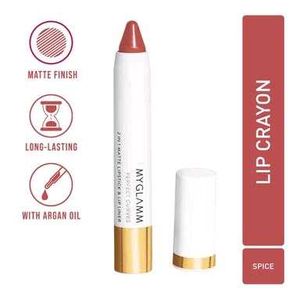 MyGlamm Perfect Curves Matte Lip Crayon-Pack Of 7