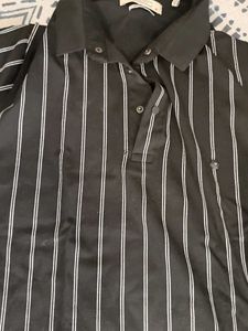 Striped Black Polo Shirt