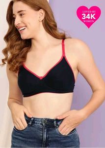 Lightly Padded Non-Wired Demi Cup Multway