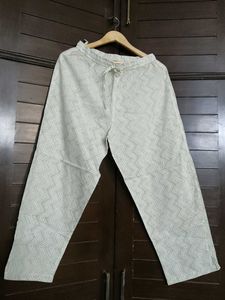 Women Green Printed Embroidered Kurta Set