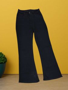 L@97 Size-28 Black Flared Jeans